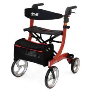 Mobility Rollator red