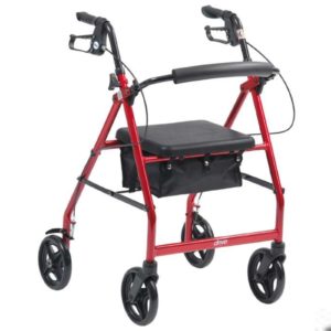 Folding Mobility Scooter Red