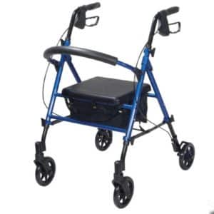 Rollator in blue