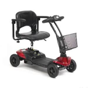 Red Lightweight Mobility Scooter